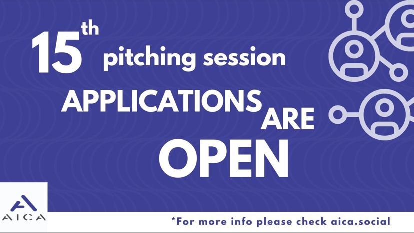 AICA 15th pitching session applications now open