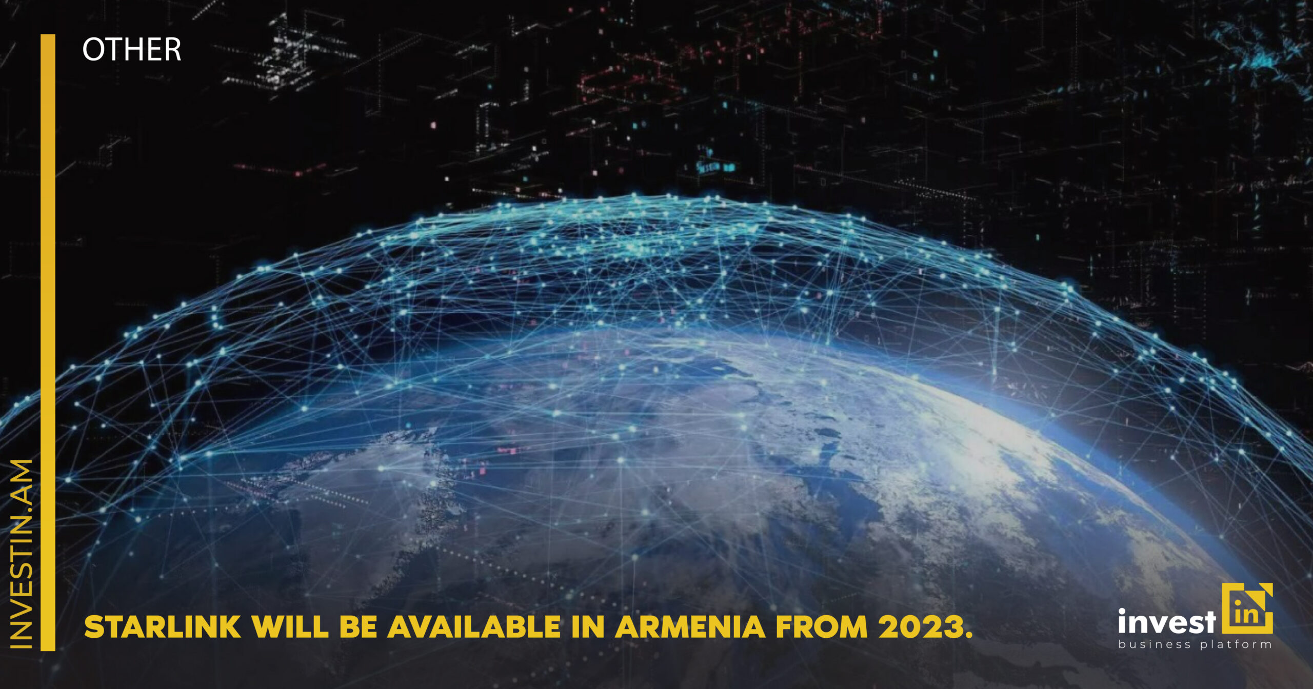 Starlink will be available in Armenia from 2023